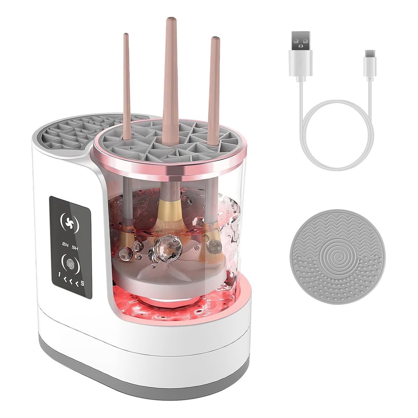 4 In 1 Electric Makeup Brush Cleaner