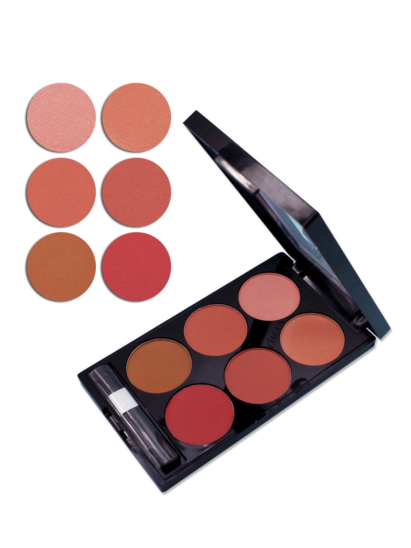 Six-Color Blush Repair Makeup